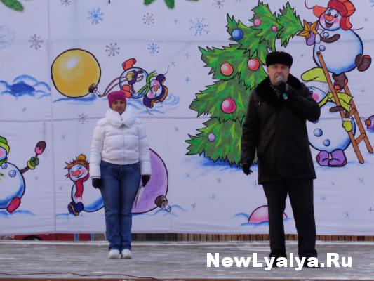 Глава Новолялинского ГО С.А. Бондаренко поздравляет жителей с Новым годом
