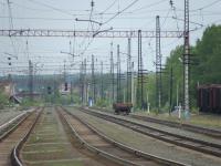 Железнодорожные пути около станции Ляля